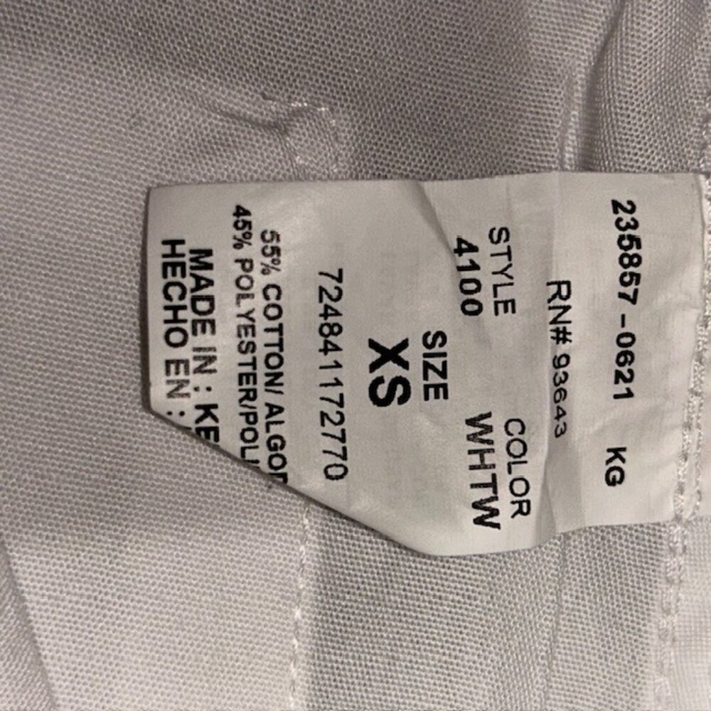 Cherokee Workwear Originals Straight Leg Drawstring Scrub Pant XS 4100 REGULAR - Picture 6 of 6